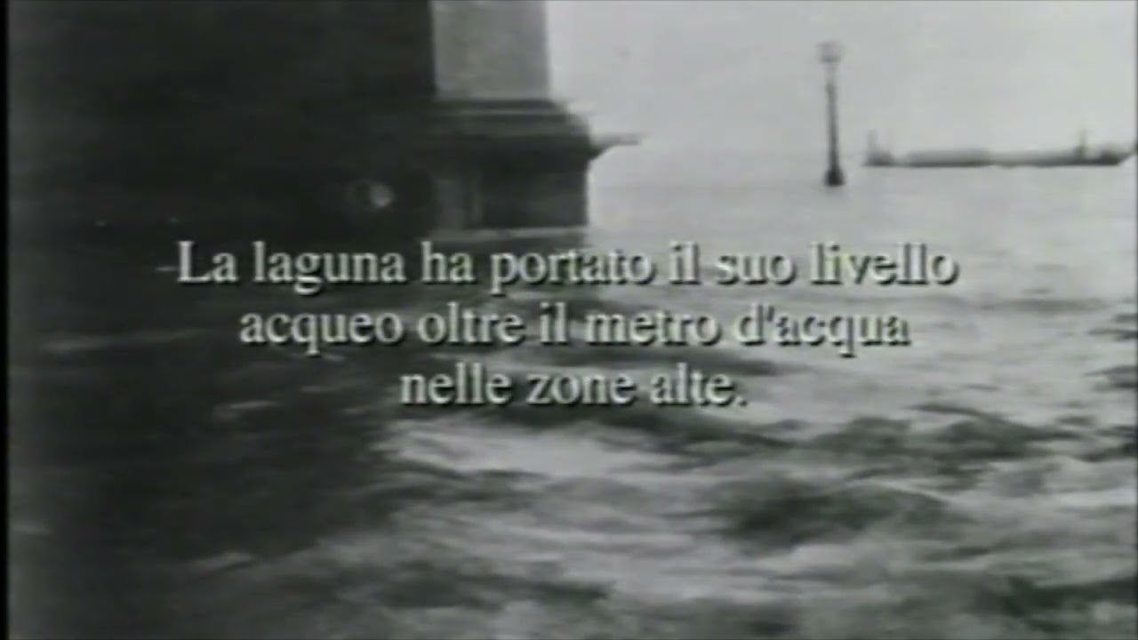 L'isola di Pellestrina ha vissuto attimi di  terrore 4 novembre 1966
