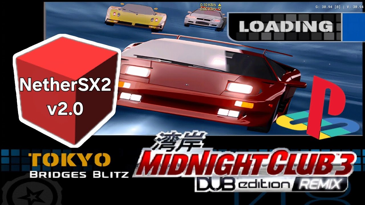 MIDNIGHT CLUB 3 DUB EDITION REMIX | NetherSX2 v2.0 | SAMSUNG GALAXY S23 ULTRA| ANDROID GAMEPLAY 2025