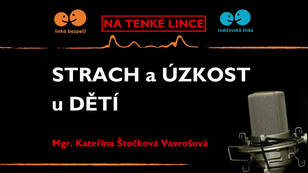 Strach a úzkost u dětí