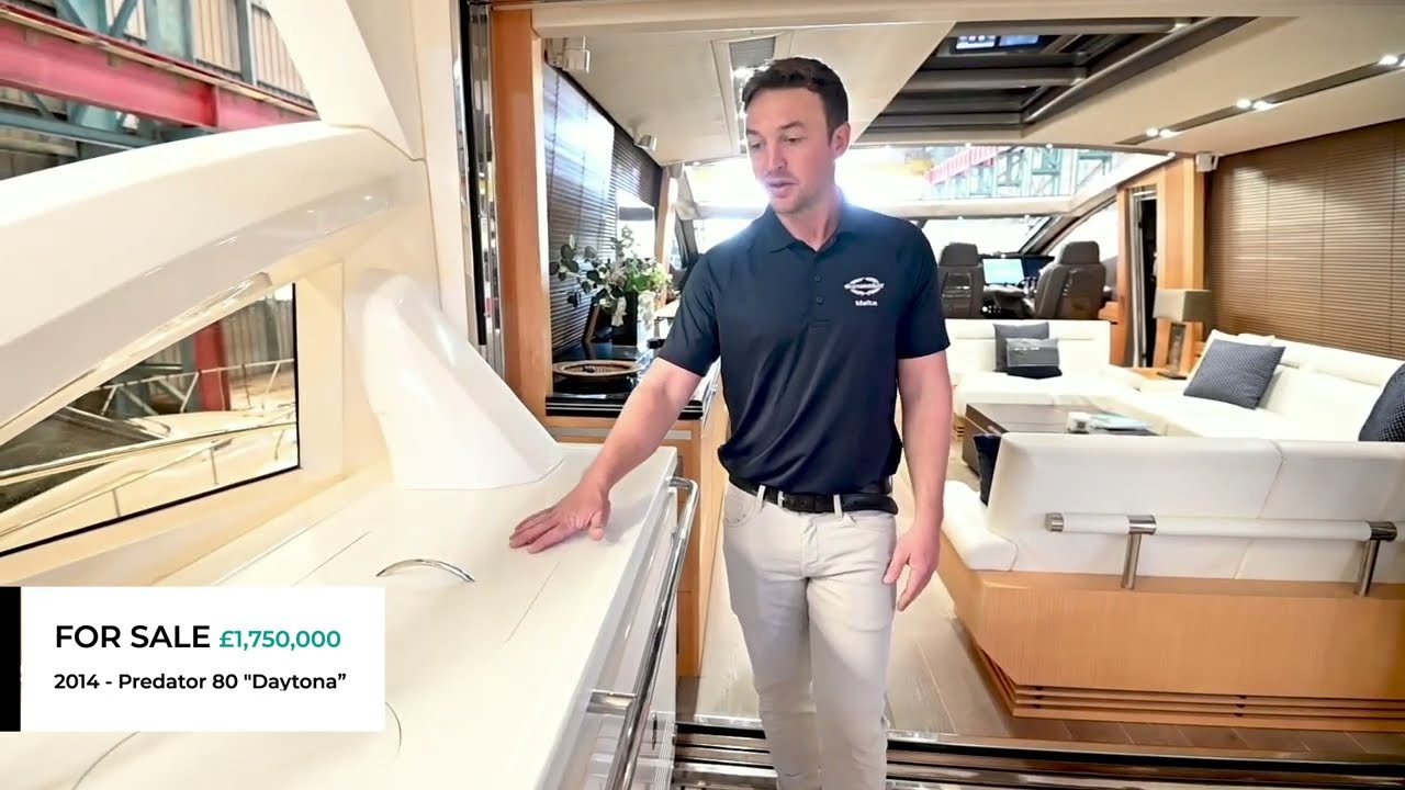2014 Sunseeker Predator 80 For Sale - Walkthrough