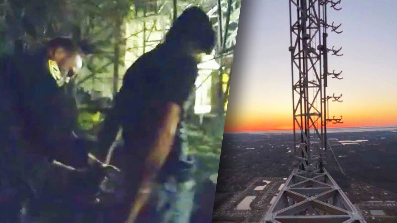 19-Year-Old Arrested for Climbing Cell Tower for Video: Cops