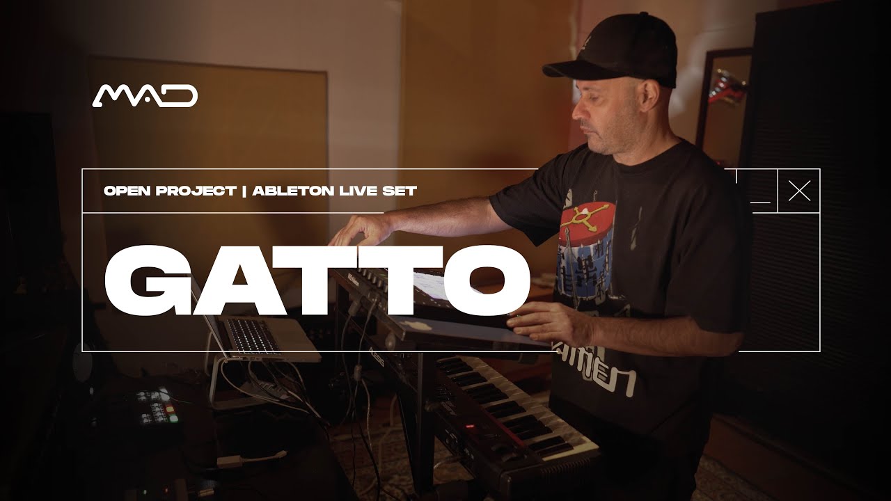 Masterclass de GATTO - Open Project ABLETON LIVE SET con Push 2 -  Que es un live set?