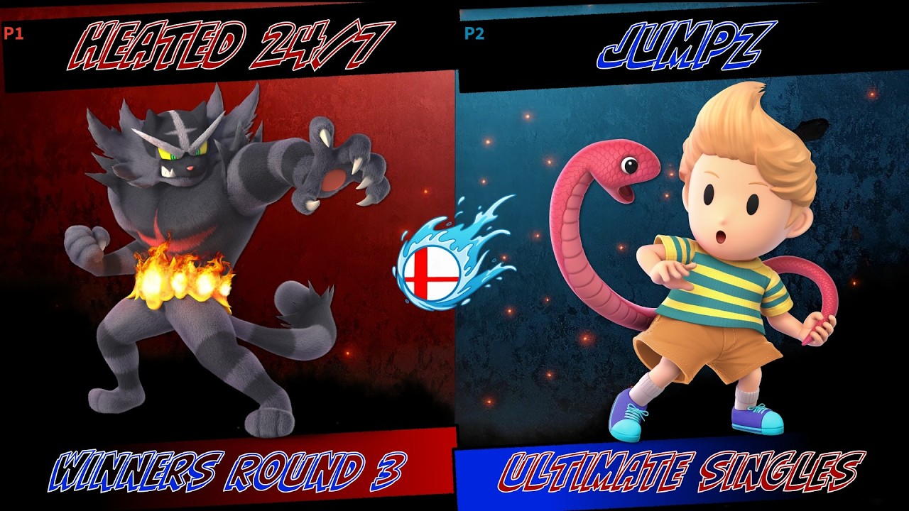 Rehydrating Smash #2 Winners Round 3 - Heated 24/7 (Incineroar) VS. JuMpZ (Lucas)
