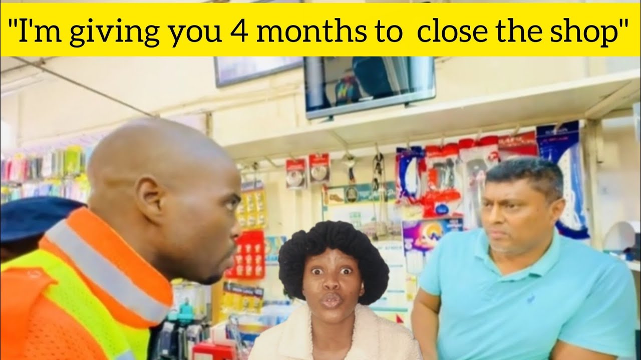 MMC Mlungisi Mabaso is closing down shops of illegal foreigners that are not complying with the law😱