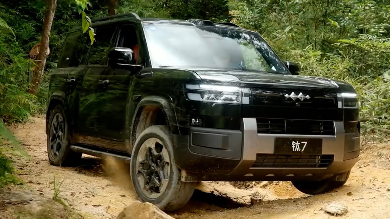 BYD Fangchengbao Titanium 7 off-road endurance test