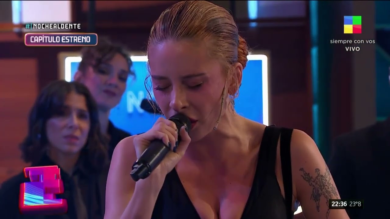 El show en Noche Al Dente de Cami, artista chilena que es furor en redes