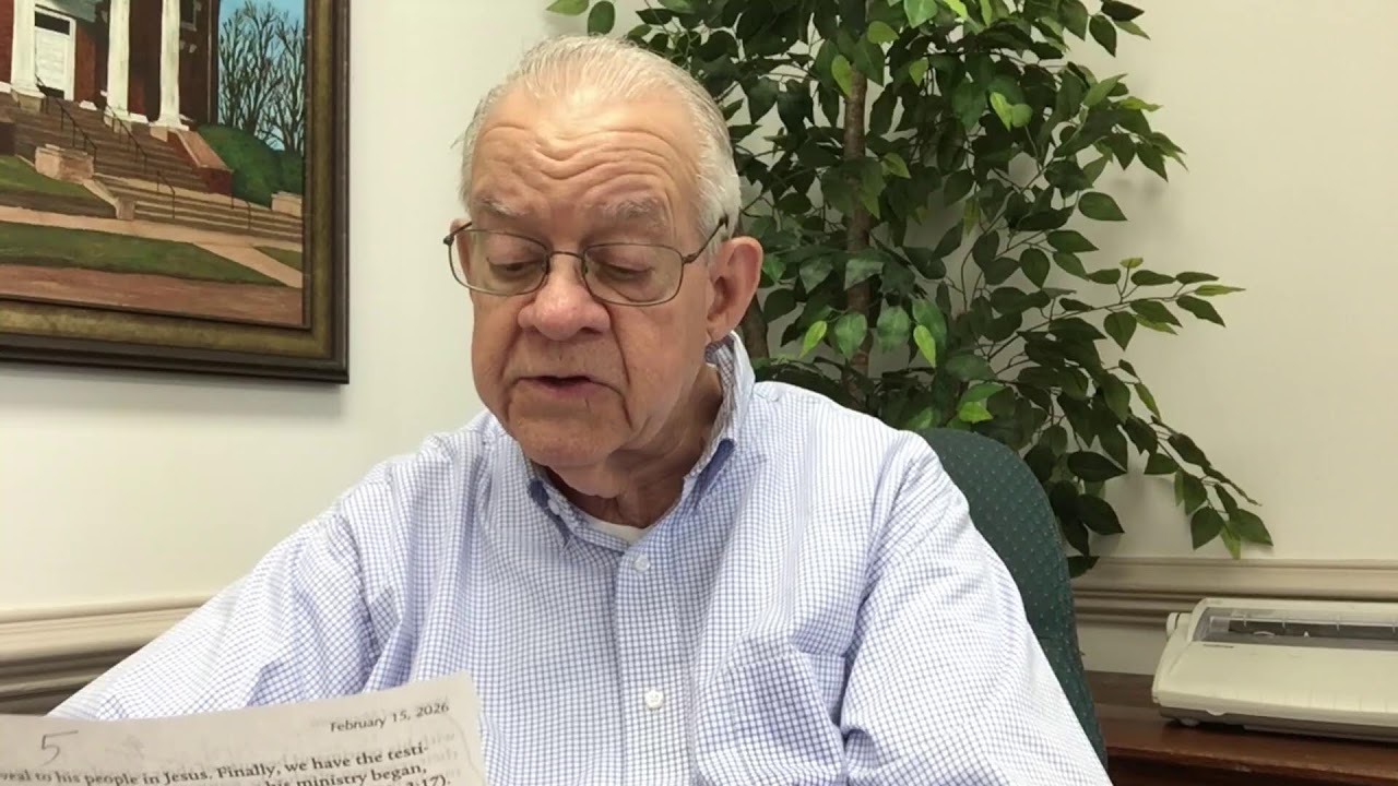 February 15, 2026 Sunday School