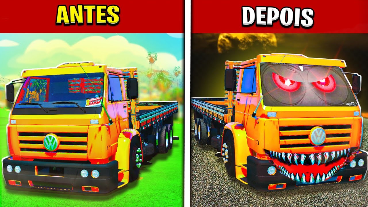 ALGO ESTRANHO ACONTECE COM ESSE CAMINHÃO A NOITE GTA 5!