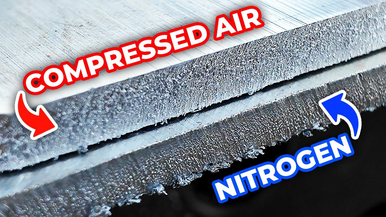 Plasma Cutting With Different Gases Tested