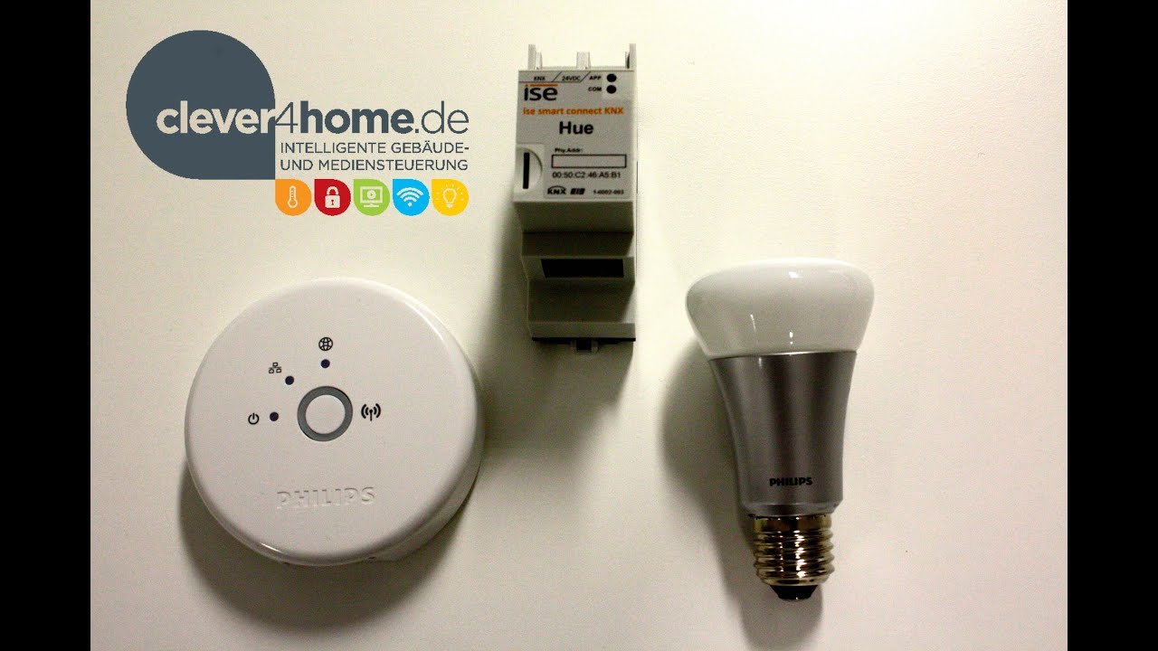 Wie steuert man die Philips Hue Beleuchtung über KNX