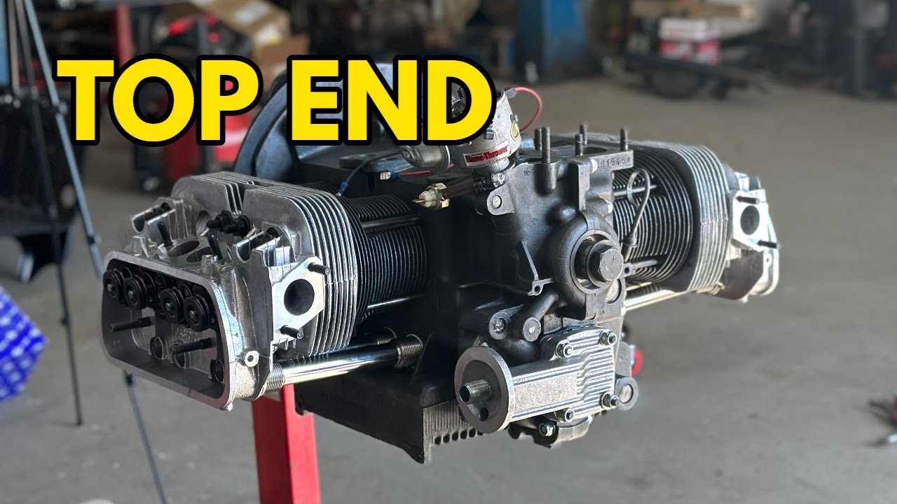 HOW TO - Classic Aircooled VW TYPE 1 & TYPE 3 ENGINE BUILD - Top End Assembly