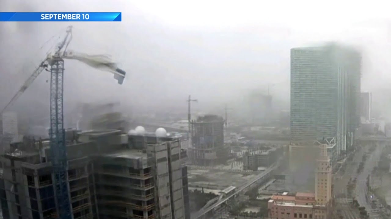 3 cranes that collapsed on same day during Irma are same models from same manufacturer
