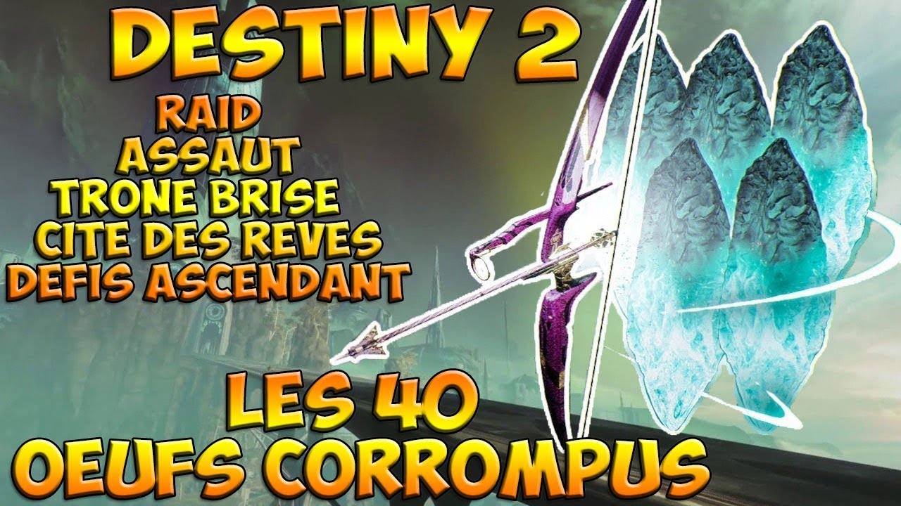 DESTINY 2 - ALL 40 EGGS LOCATION