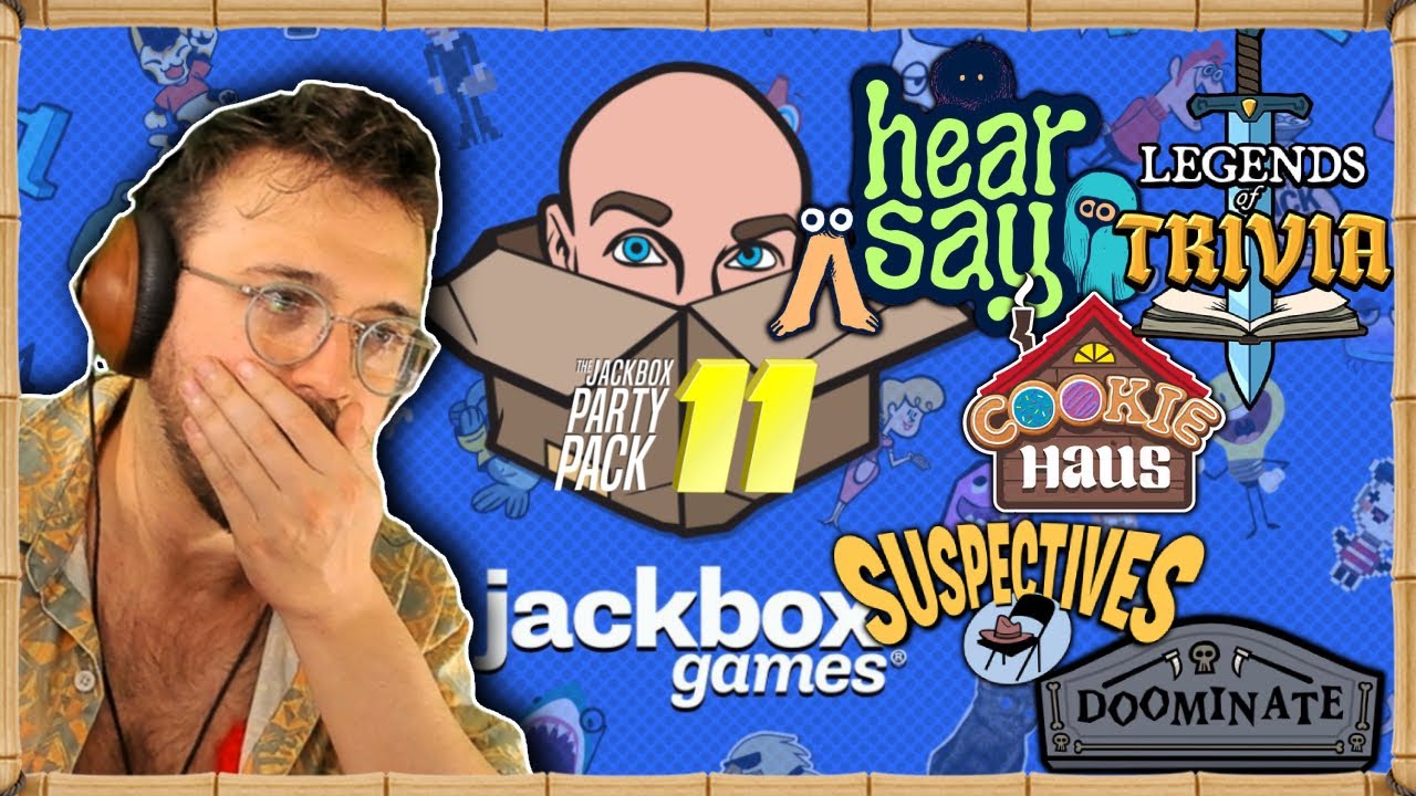 FINALLY PLAYING THE NEW TRIVIA GAME | Jackbox Party Pack 11 with Friends