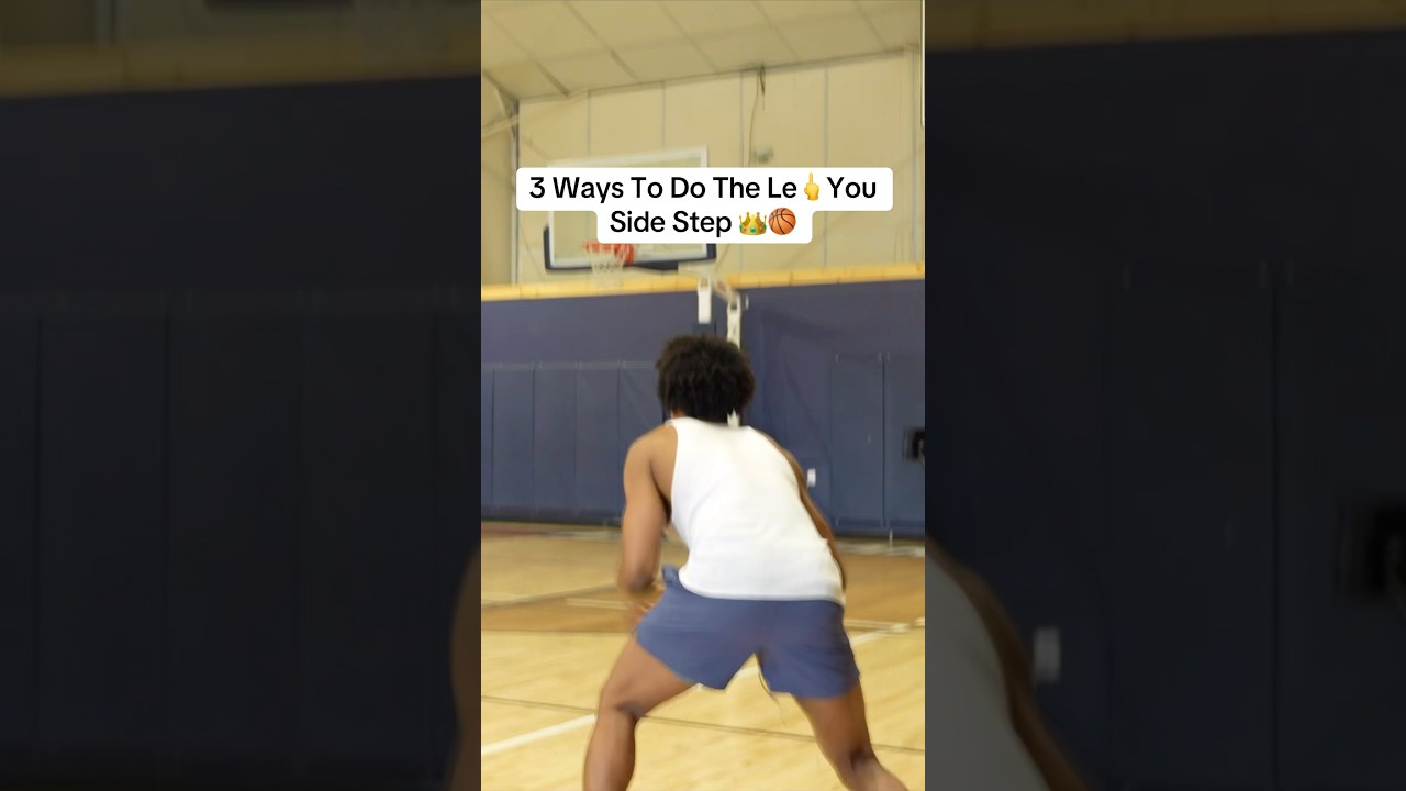 3 Ways To Do The Le🖕You Side Step 👑🏀 #nba #basketball #viralvideo #shorts