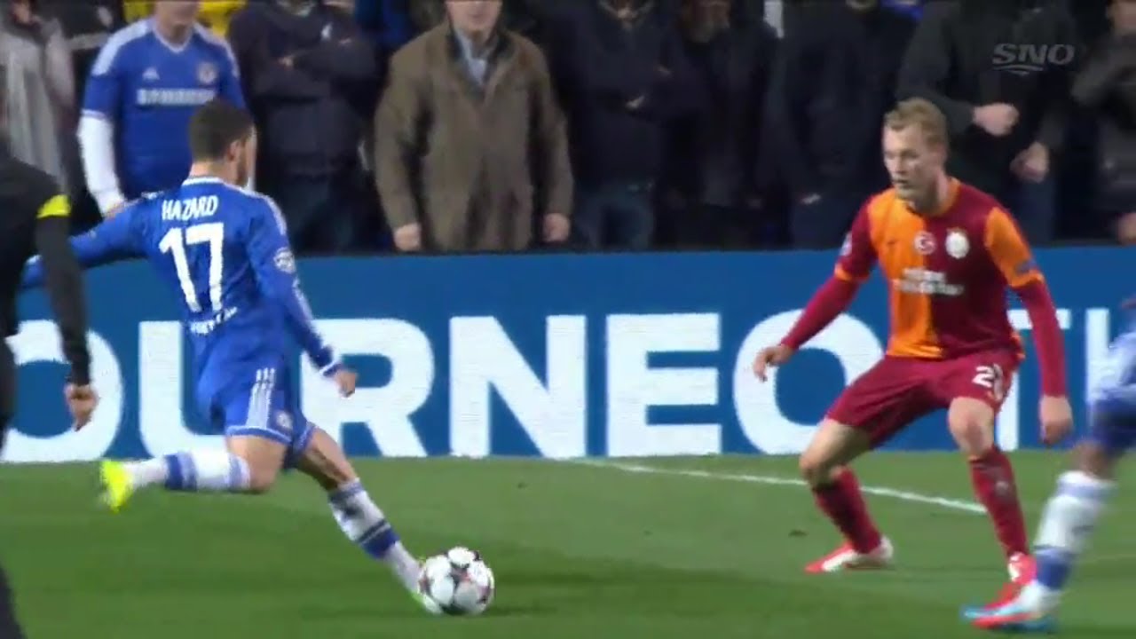Eden Hazard vs Galatasaray | Champions League 2013/2014 | Round of 16 Highlight