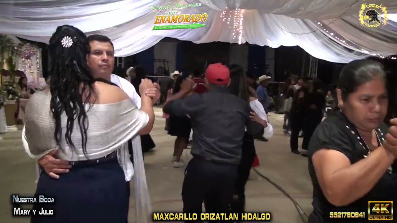 el manicero grupo  ENAMORADO de angel Jimenez en grandiosa boda MAXCARILLO ORIZATLAN HGO