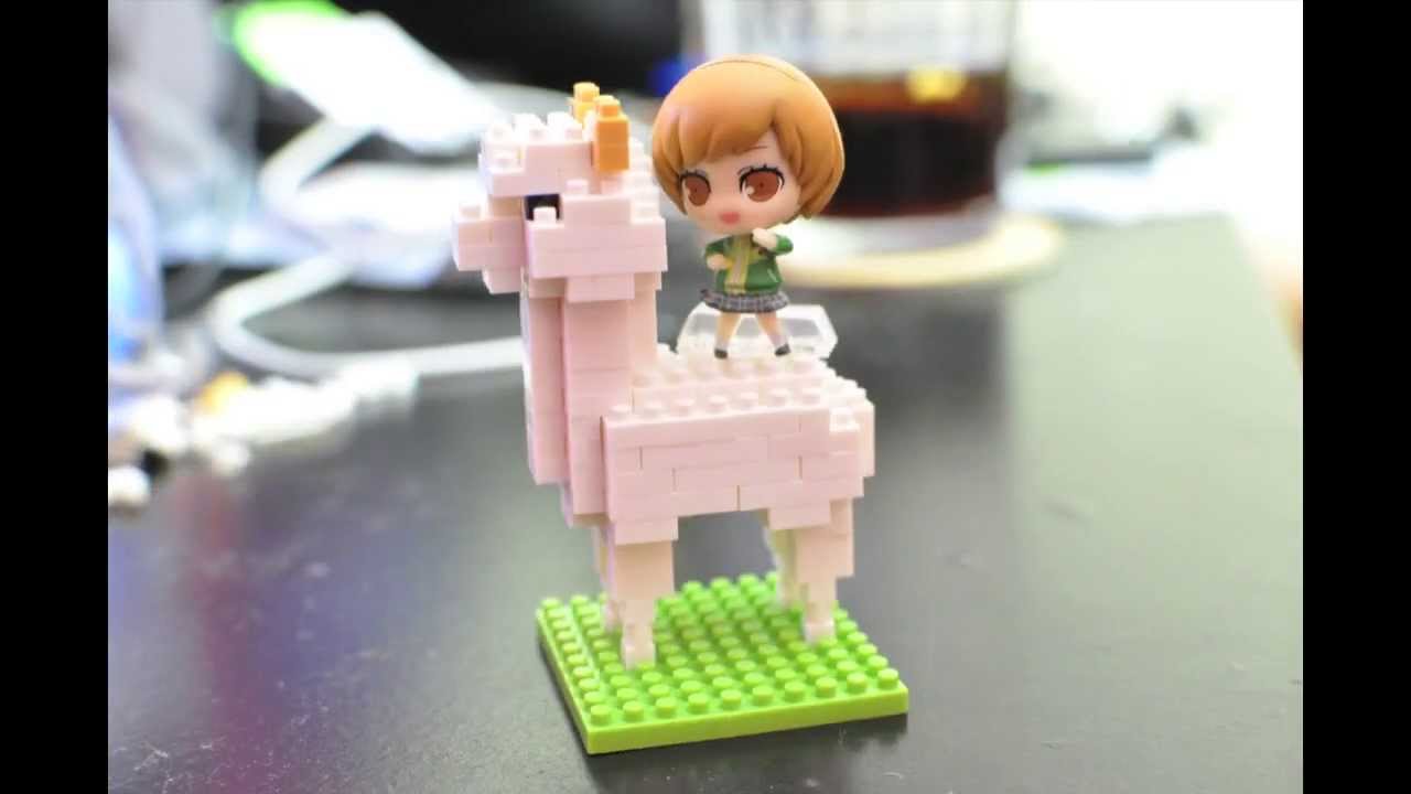 Time Lapse Nanoblock Alpaca Build