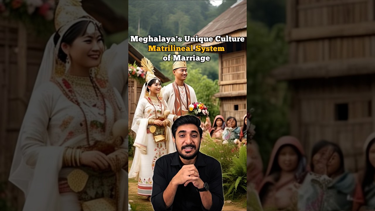 meghalaya marriage culture | Khasi tribe's matrilineal system of marriage