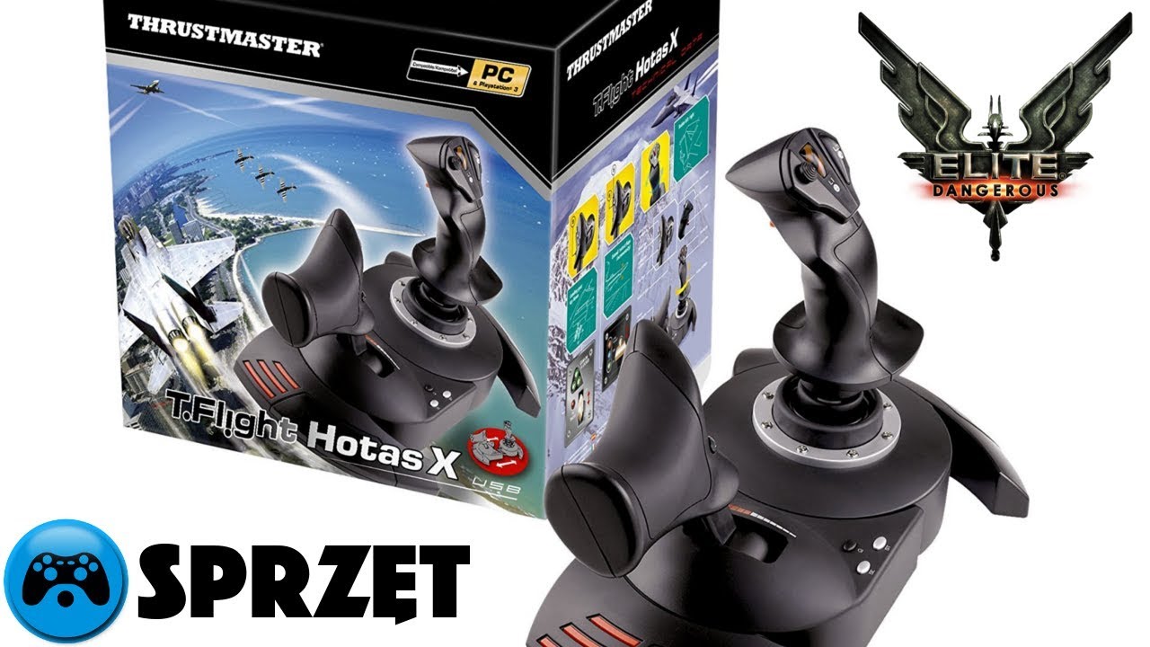 Thrustmaster T-Flight Hotas X - test i prezentacja | Elite Dangerous