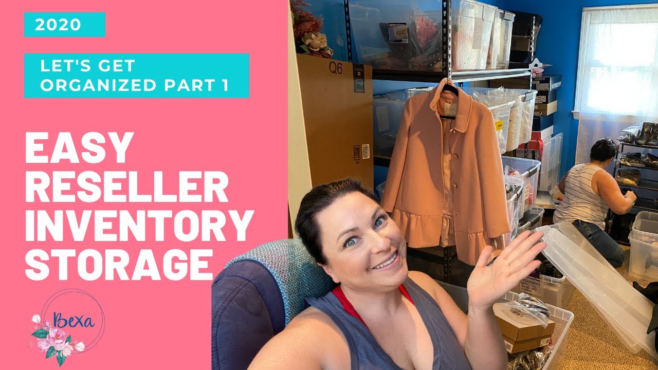 Online Reseller Inventory Organization - Organize with ME - How to Manage your Reselling Inventory!