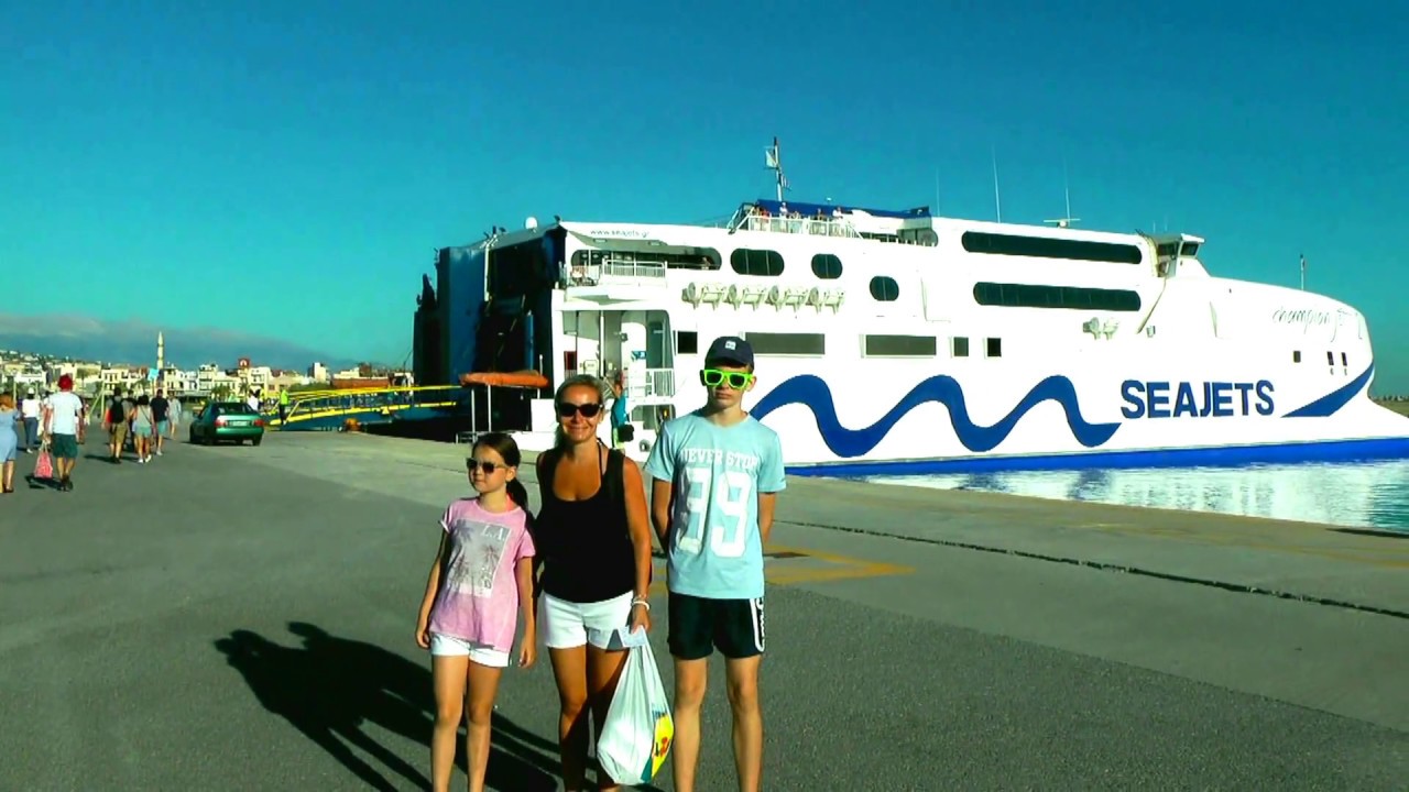 Santorini trip from Crete -  with the Seajets