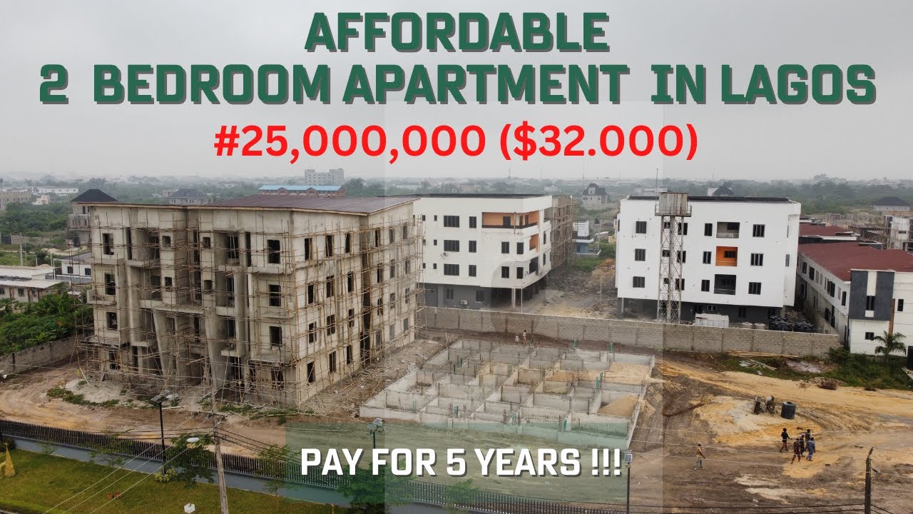 TOURING OF  2 BEDROOM APARTMENT @ BROOKHILL PARK ESTATE , ABIJO GRA | SELLING @ #25,000,000