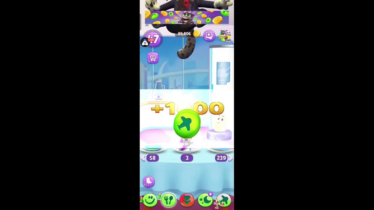 English My Talking Tom 2 : 👍 Good stream | Playing Solo | Streaming with Turnip