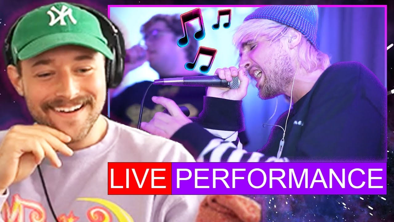 Rich Campbell reacts to Mitch Jones EP LIVE Release Party