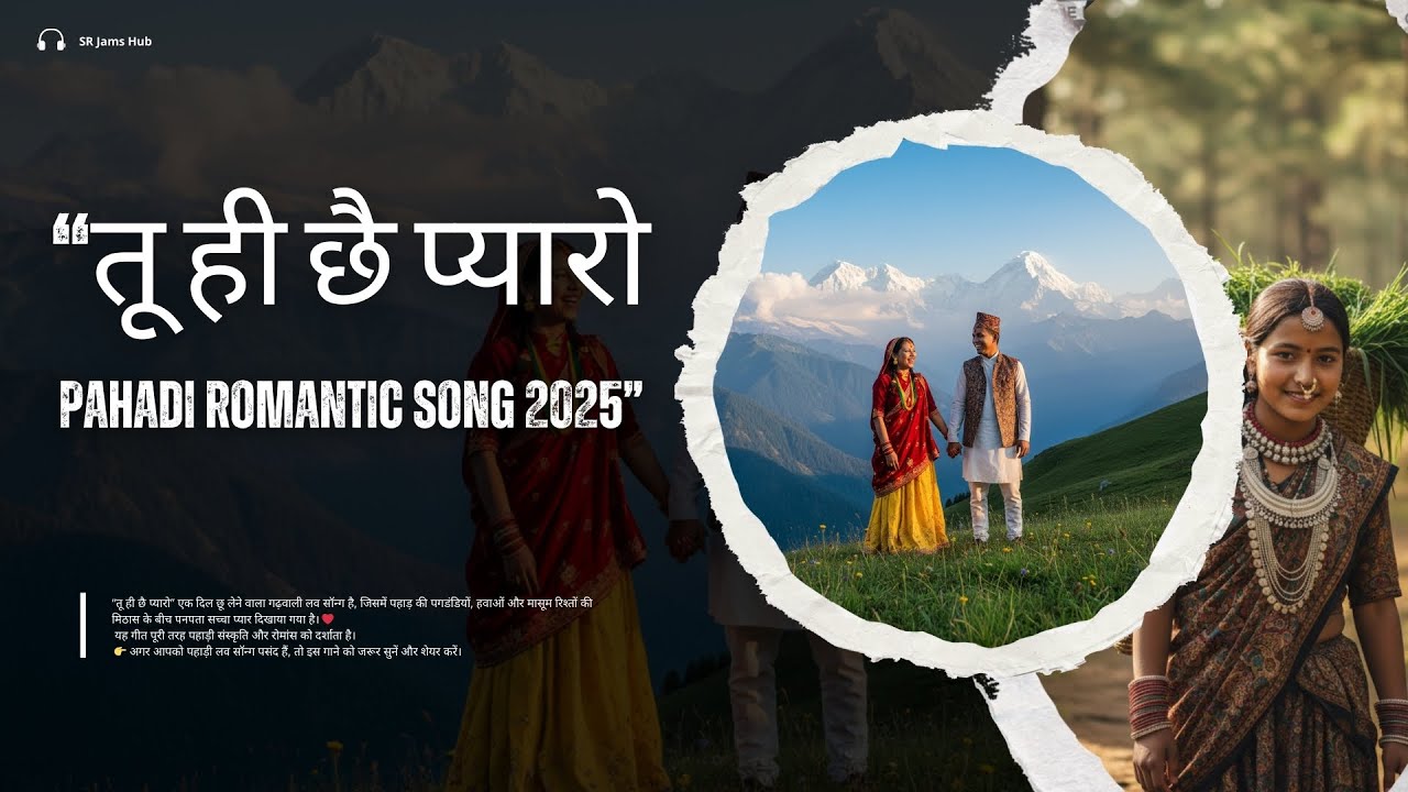 “तू ही छै प्यारो – गढ़वाली लव सॉन्ग | Pahadi Romantic Song 2025”