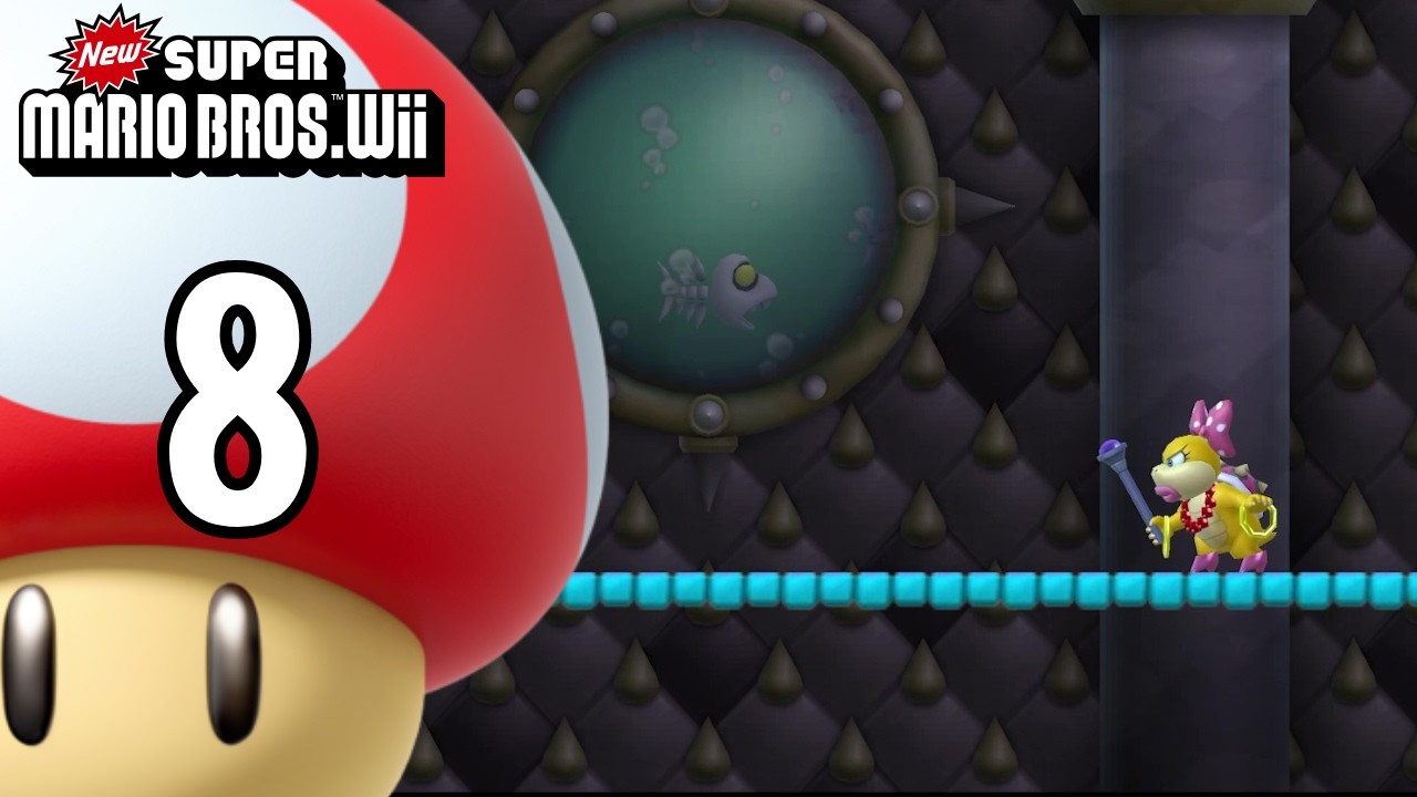 Wendy - New Super Mario Bros. Wii - Parte. 8