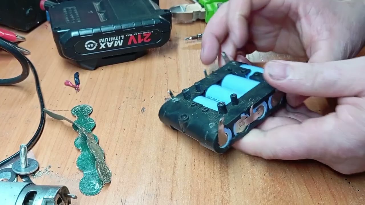 Ремонт аккумулятора. 