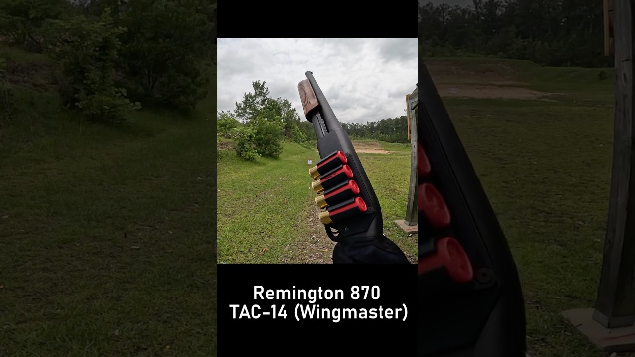 Remington 870 Tac-14 (Wingmaster) #remington #m870 #rem870 #pumpaction #shotgun #shorty #12gauge