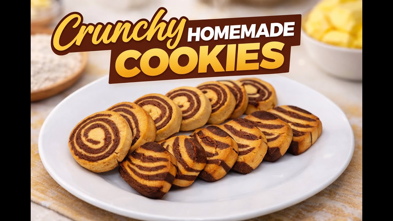 How to Make Crunchy & Buttery Homemade Cookies | Simple & Delicious Recipe