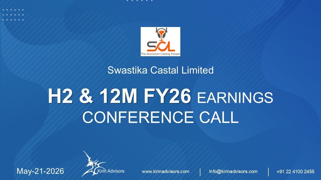 Swastika Castal Limited H2 & 12M FY26 Earnings Conference Call