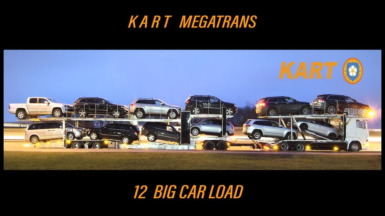 Witness the Epitome of Transport Evolution &ndash; the 12-Car Hauler Load with KART MEGATRANS