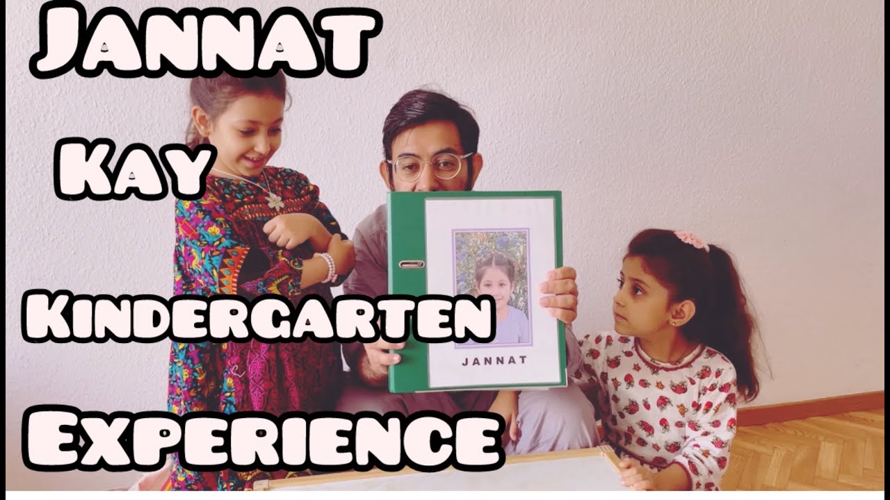 Jannat kay kindergarden Experience | Tales  | Germany | LifeStyle | Vlog | Memories | Funny story