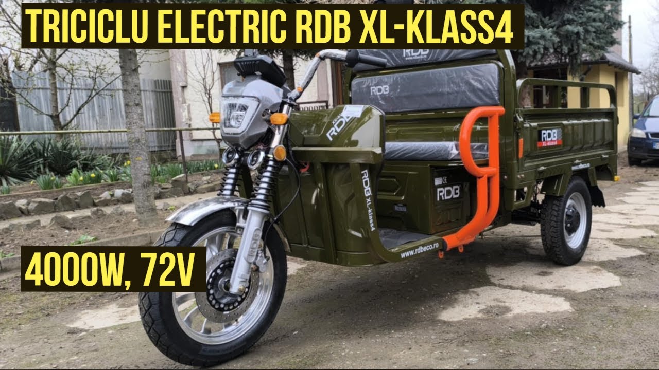 Triciclu Electric RDB XL-Klass4 – 4000W, 72V |  Păreri