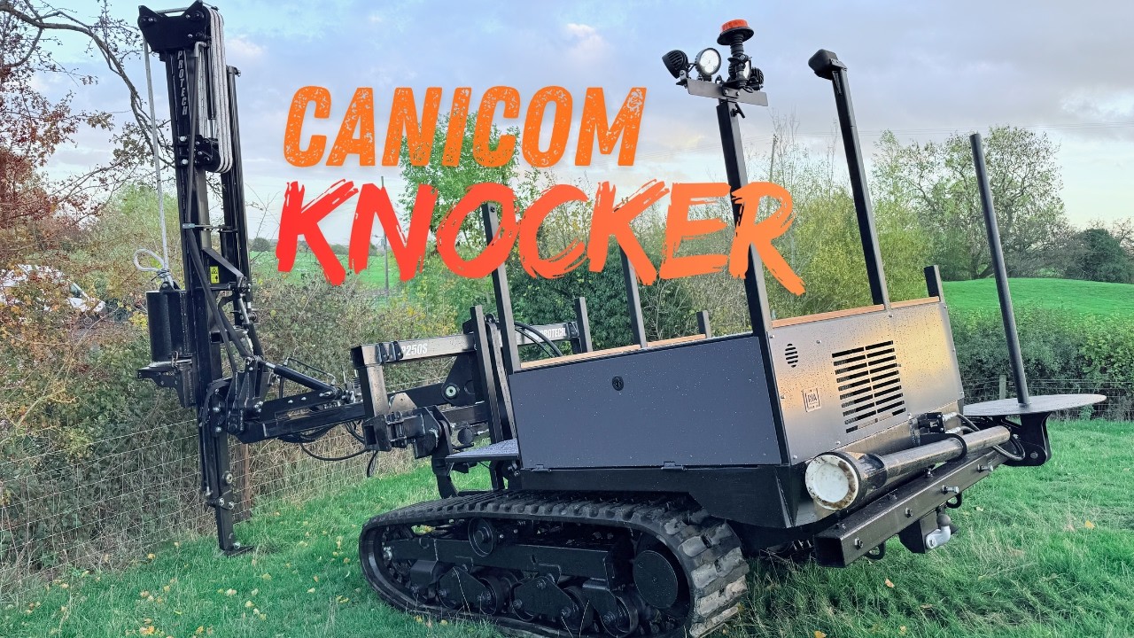 Tracked Post Knocker finally finished