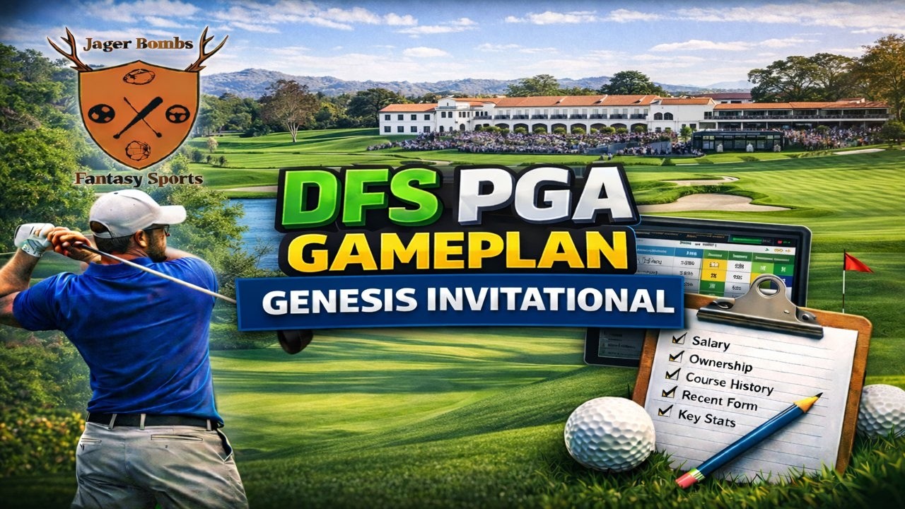 DFS PGA Gameplan | The Genesis Invitational