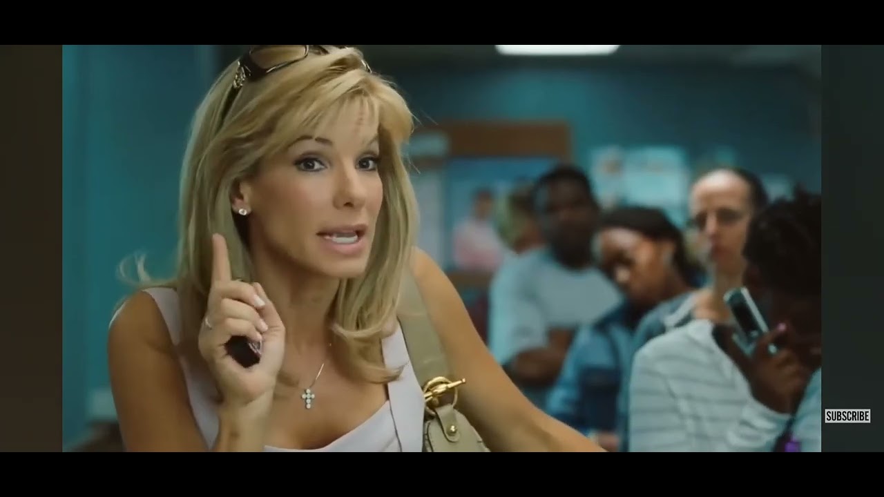 #blind side#movie clips#Sandra bullock