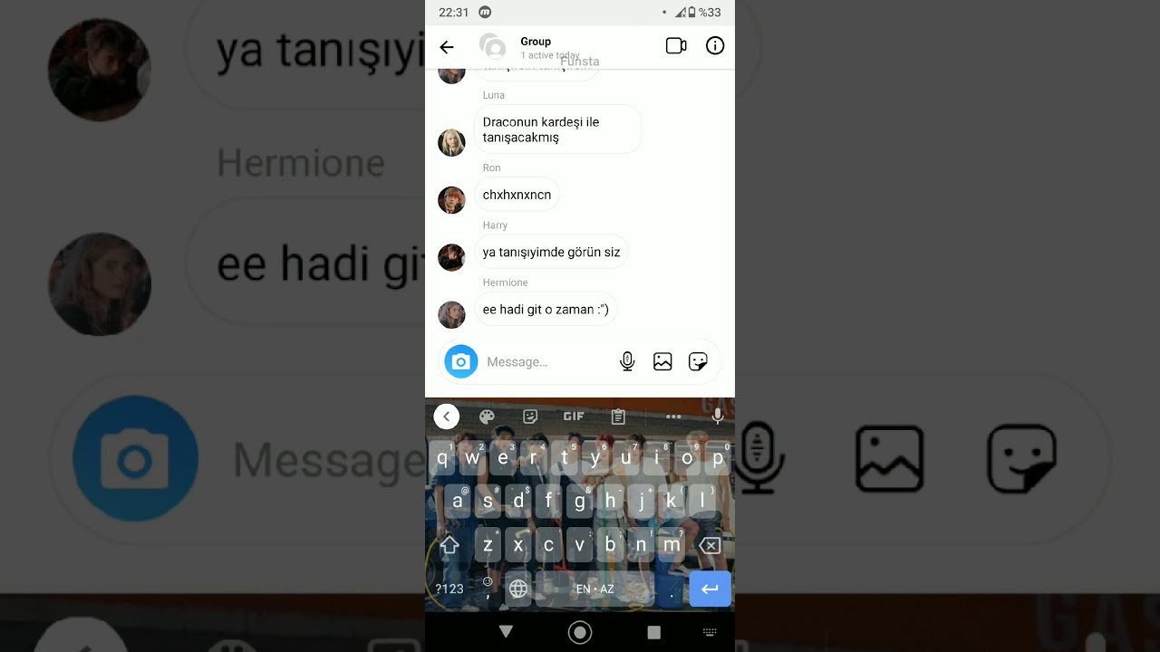 Harry Potter chat #1 •Elif, Irmak Malfoy• [Elif Malfoy] Dizi, Edit