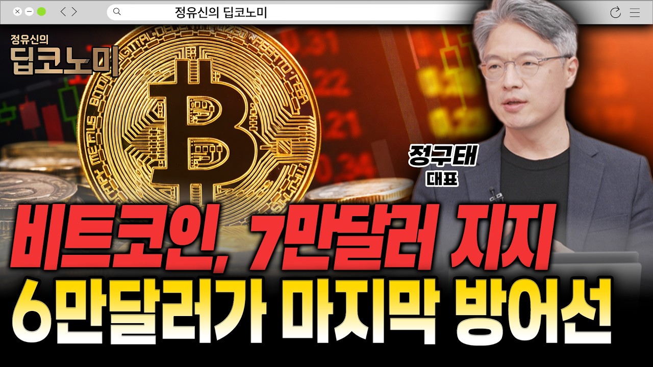 BTC, 6만달러 방어…기관자금 하방 지지 [정구태 대표]