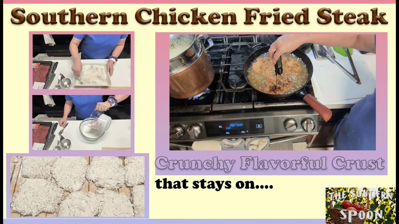 The Best Southern Chicken Fried Steak