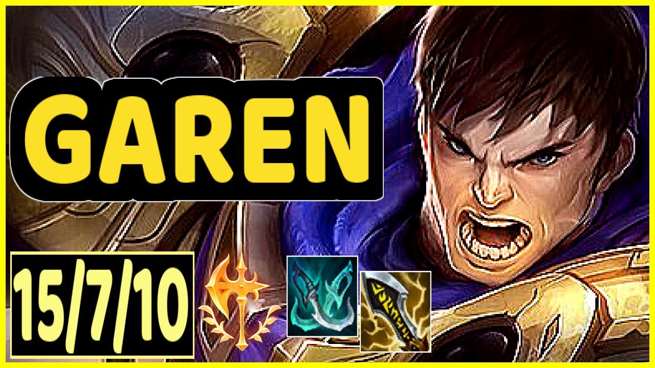League Of Legends ll  S16- Garen Outclassing bonobos