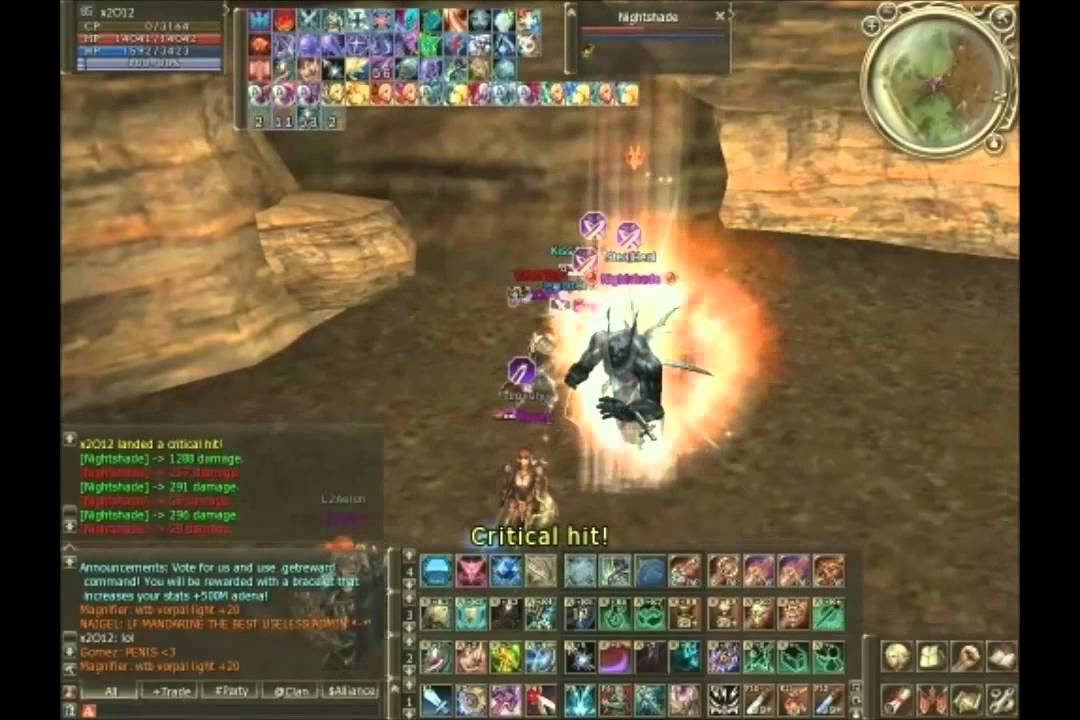 l2 Aeron shillien templar x2O12 pvp part 2