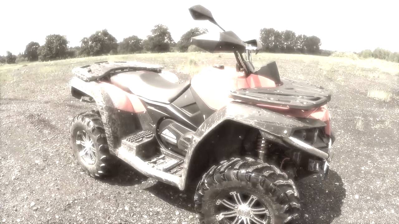 Cf Moto Cforce 550 test 2 Polska