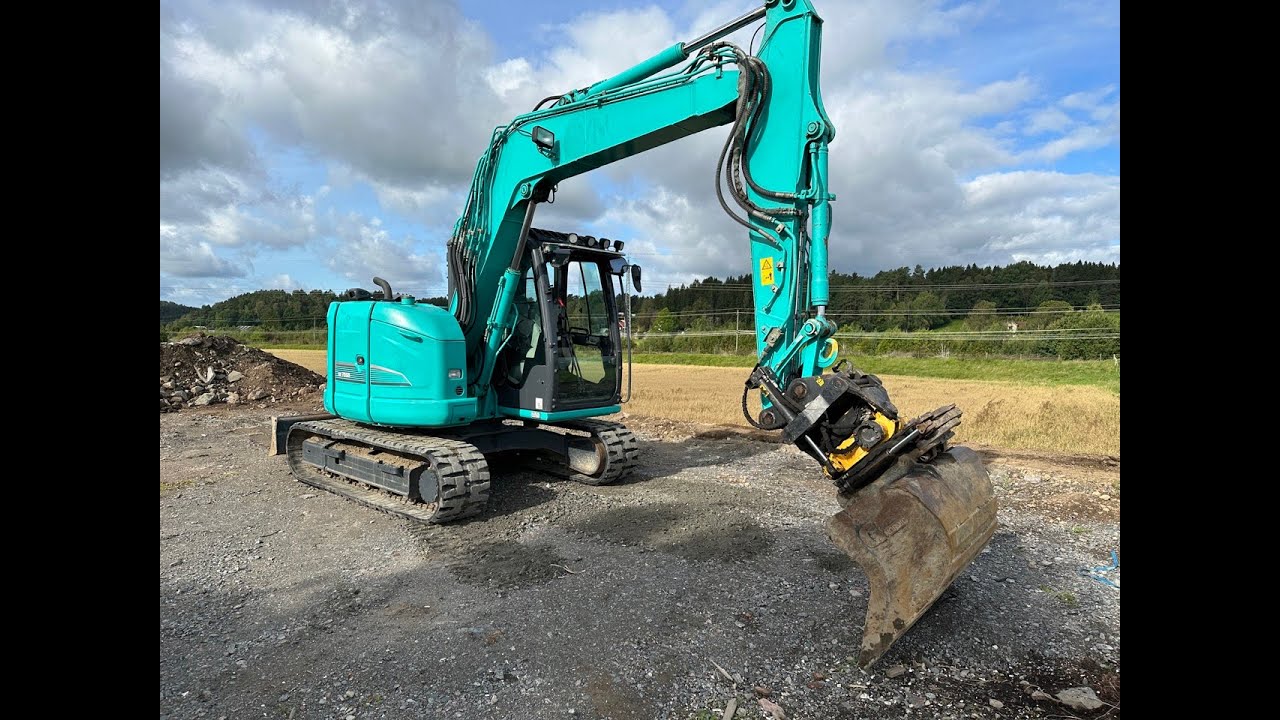 Köp - Grävmaskin Kobelco SK75SR 3E