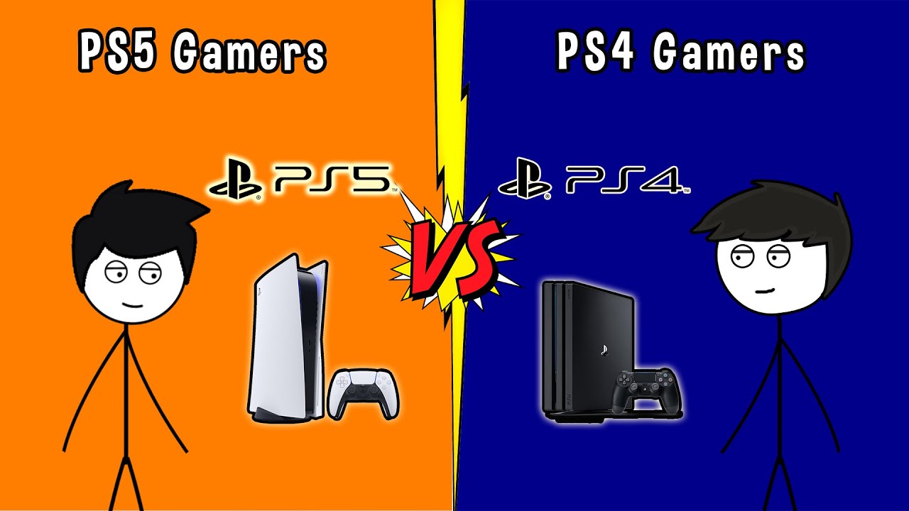 PS5 Gamers VS PS4 Gamers