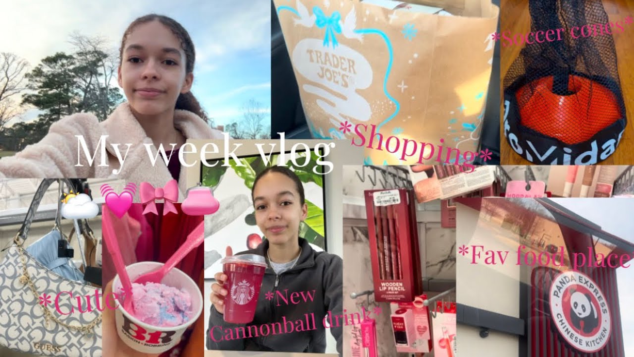 A week in January vlog!(with a haul)👛🧸🚙☺️